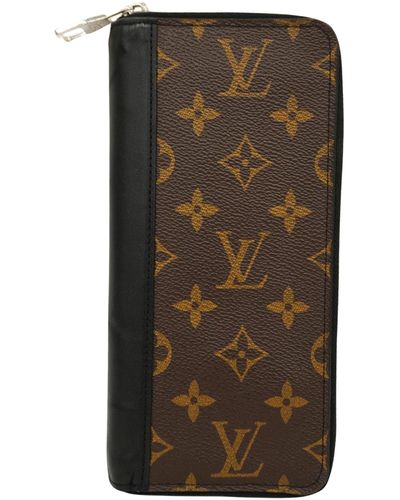 Louis Vuitton Zippy Wallet Vertical Canvas Wallet (pre-owned) - Brown