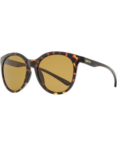 Smith Polarized Sunglasses Bayside 086l5 Tortoise 54mm - Black
