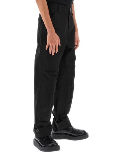 Simone Rocha Workwear Twill Pants - Black