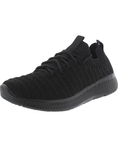 Urban Sport Knit Fitness Sock Sneakers - Black