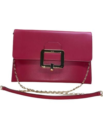 Bally Jody 6230627 Red Leather Minibag