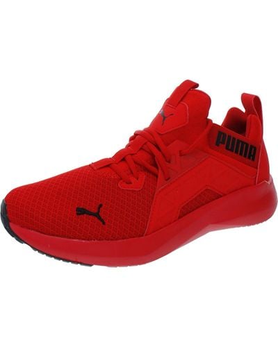 PUMA Softride Enzo Nxt Fitness Gym Running Shoes - Red
