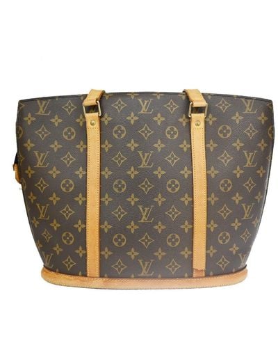 Louis Vuitton Babylone Canvas Shoulder Bag (pre-owned) - Gray
