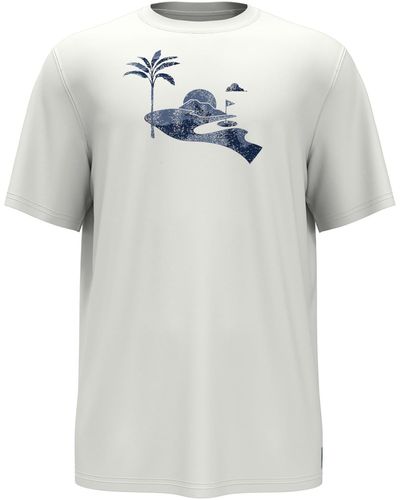 PGA TOUR Crewneck Short Sleeve Graphic T-shirt - Gray