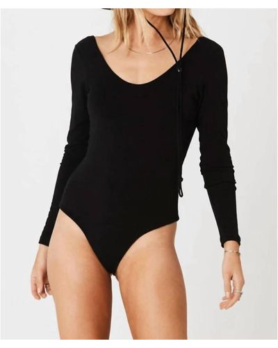Jen's Pirate Booty Marbella Bodysuit - Black