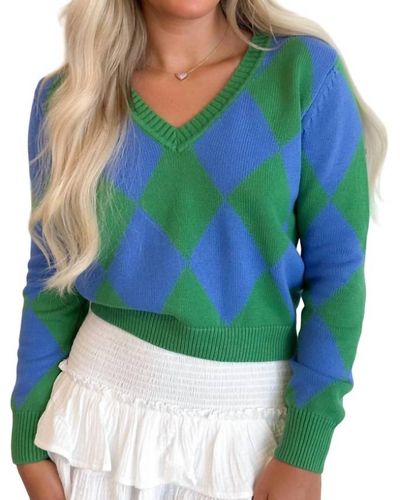 Olivaceous Miriam Sweater - Green