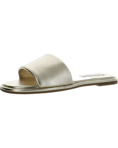 Steve Madden Clyde Slip On Pool Slide Sandals - White