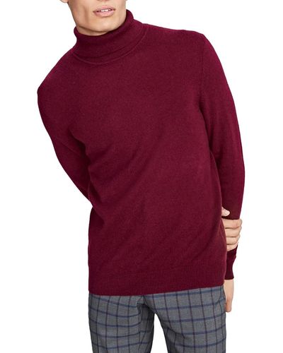 Club Room Cashmere Luxury Turtleneck Sweater - Red