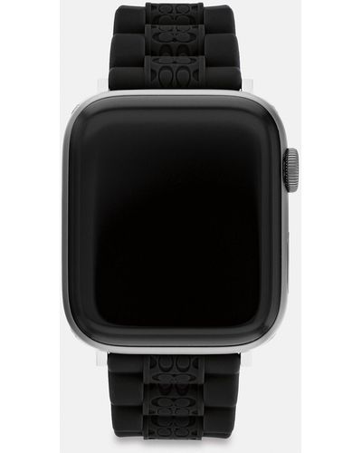 COACH Apple Watch® Strap, 42 Mm And 44 Mm - Black