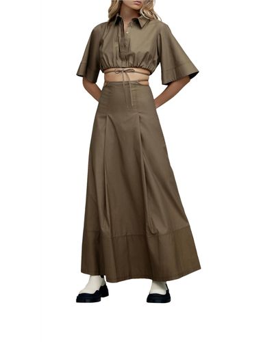 Significant Other Addison Skirt - Natural