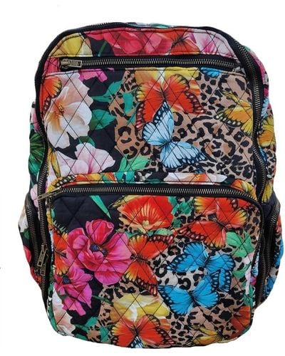 Johnny Was Sandra Quilted Backpack - Multicolor
