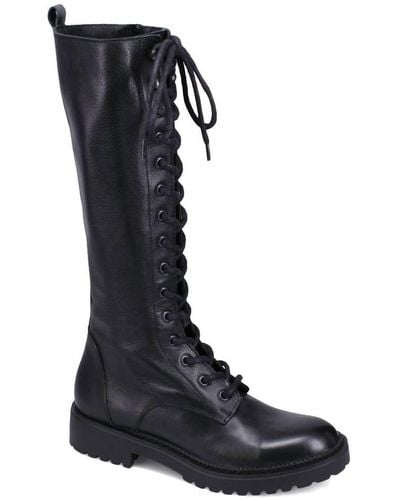 BUENO Diana Lace-up Boots - Black