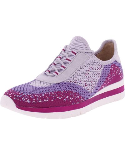 SOUL Naturalizer Charlie-knit Performance Lifestyle Casual And Fashion Sneakers - Purple