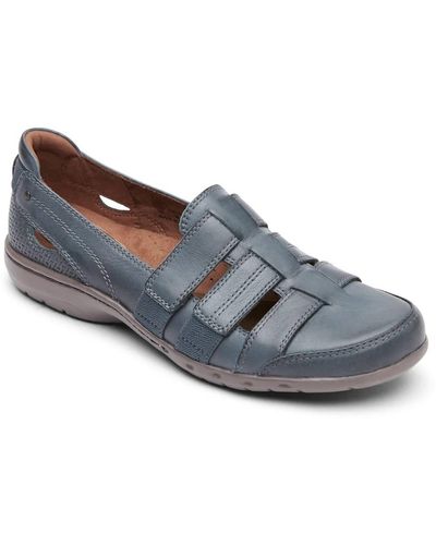 Cobb Hill Â€s Penfield Strappy Slip-on - Wide - Gray