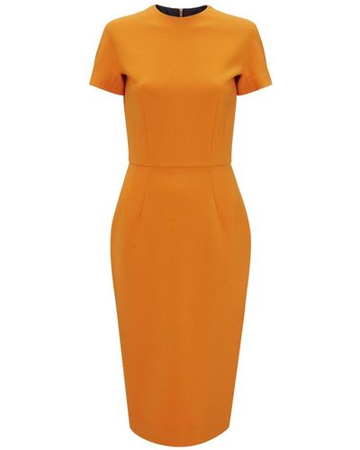 Orange Victoria Beckham Dresses for Women | Lyst