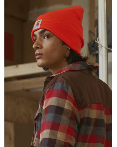 Orange Carhartt Hats for Men | Lyst