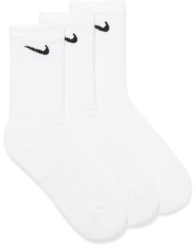 Nike Everyday Max Athletic Socks 3 - White