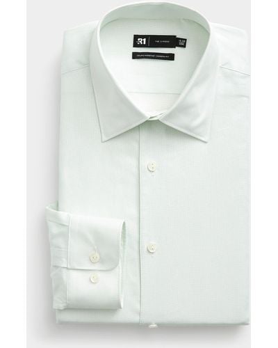 Le 31 Piqué Pastel Shirt Modern Fit - Green