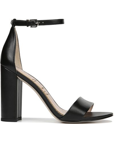Sam Edelman Yaro Ankle Strap Heeled Sandals Women - Black