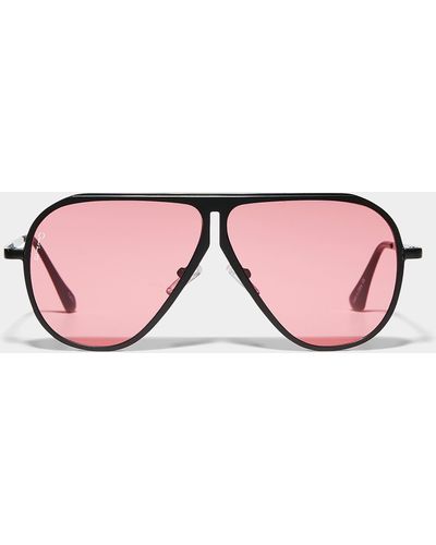 Otra Ava Aviator Sunglasses - Pink