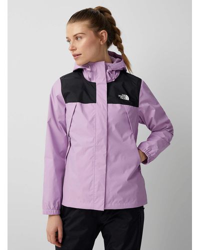 The North Face Antora Hooded Raincoat - Purple