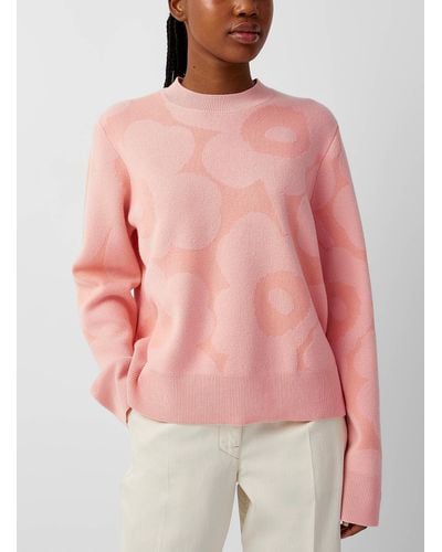 Marimekko Kalotti Unikko Sweater - Pink