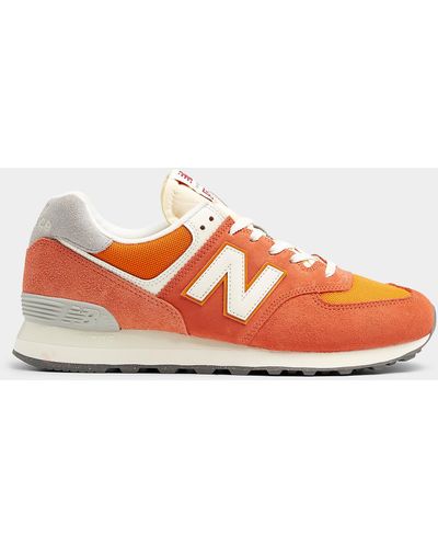 New Balance 574 Sneakers Men - Orange