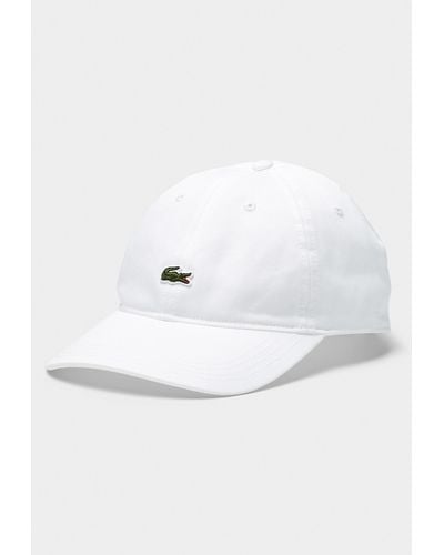 Lacoste Croc Logo Cap - White