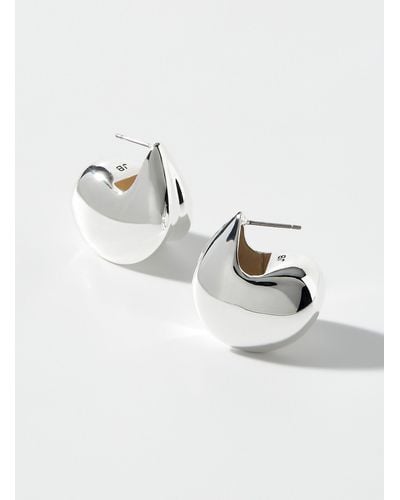 Jenny Bird Nouveaux Puff Earrings - Metallic