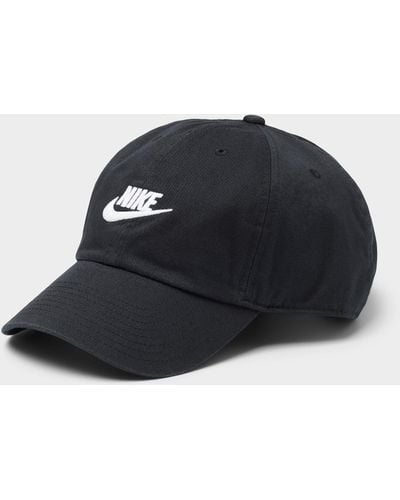Nike Washed Club Cap - Black