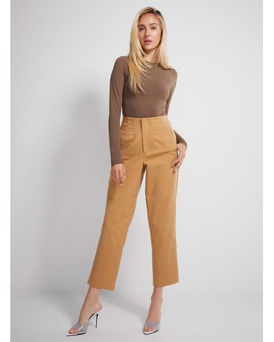 Belted barrel pant, Icône, Shop Women%u2019s Skinny Pants Online in  Canada