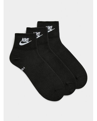 Nike Everyday Essential Socks Set Of 3 - Black