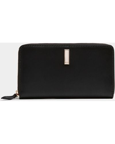 BOSS Ariell Leather Wallet - Black