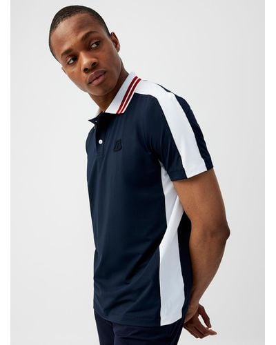 Tilley Embossed Signature Golf Polo - Blue