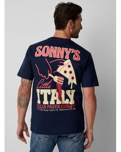 Only & Sons Little Italy T - Blue