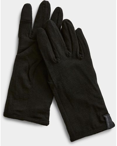 Icebreaker 260 Merino Base Layer Gloves - Black