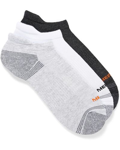 Merrell Reinforced Heathered Ped Socks 3 - Gray