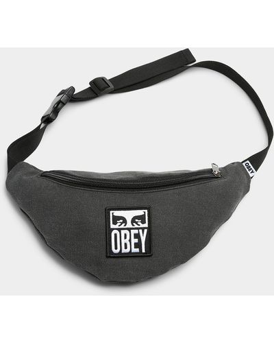 Obey Eyes Icon Ii Emblem Belt Bag - Black