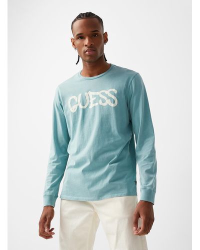 Guess Long-sleeve t-shirts for Men | Online Sale up to 76% off | Lyst