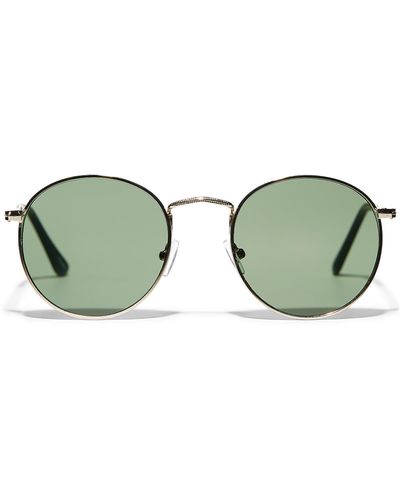 Le 31 Earl Round Sunglasses - Green