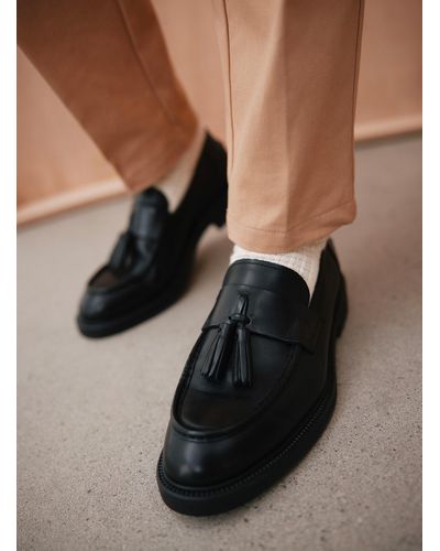 Vagabond Shoemakers Alex M Leather Tassel Loafers Men - Black