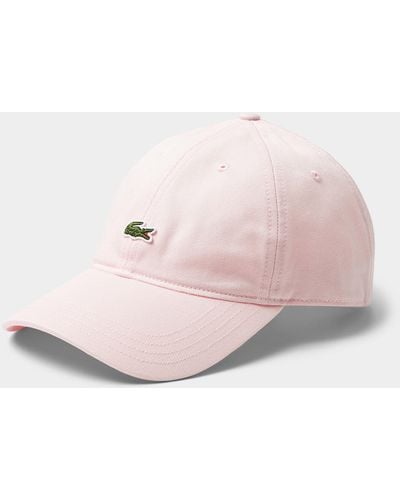 Lacoste Croc Logo Cap - Pink