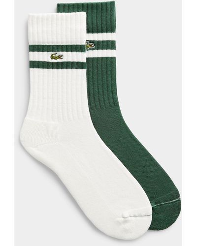 Lacoste Croc Logo Tennis Socks 2 - Green