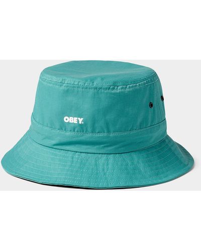 Obey Logo Camper Bucket Hat - Green