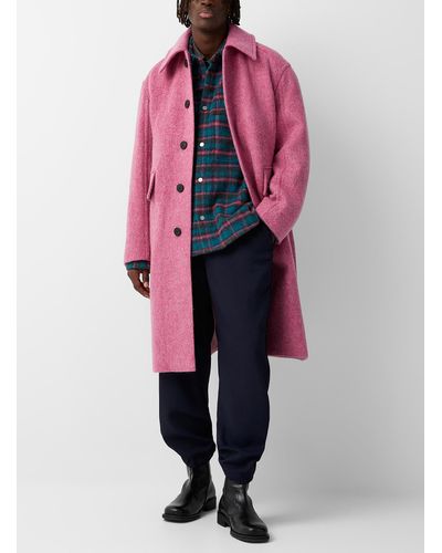 WOOYOUNGMI Pink Wool Coat - Red