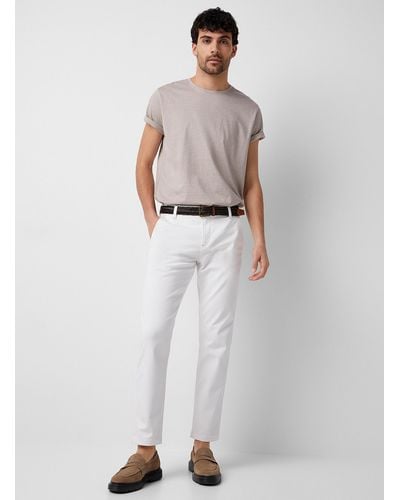 Matíníque Parker Chinos Straight Fit - White