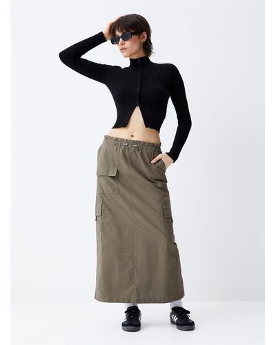 ONLY Cargo Ripstop Fabric Skirt - Multicolour