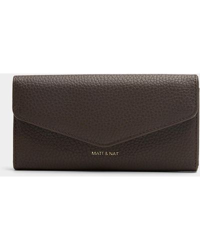 Matt & Nat Raye Envelope Wallet - Brown