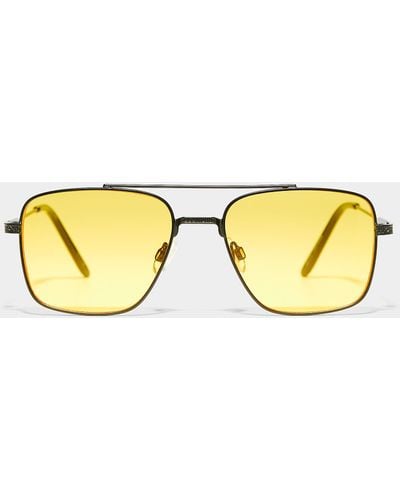Le 31 Lawrence Aviator Sunglasses - Metallic