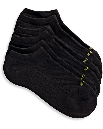 Hue Air Ped Socks Set Of 3 - Black